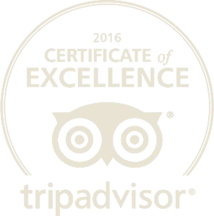 Tripadvisor Certificate of Excellence 2016